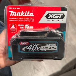 Makita 4.0 XGT 