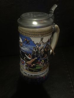 Olympic Games beer stein. 35th
