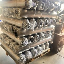 Premium EVA 3MM ACOUSTIC PAD WITH HEAVY DUTY PLASTIC MOISTURE BARRIER BACKING. GREAT FOR ALL TYPES OF FLOORING