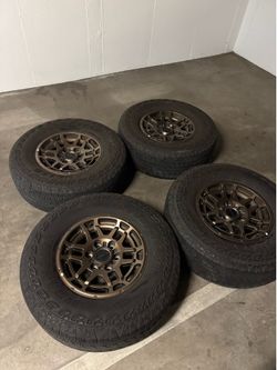 OEM Toyota Tacoma Trail Edition Bronze TRD Wheels