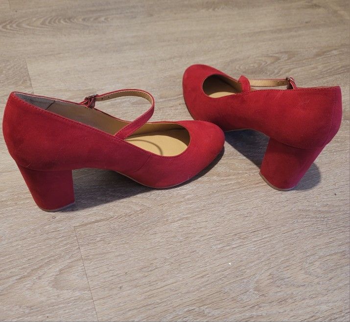Torrid Wide Width Red Heels 11.5