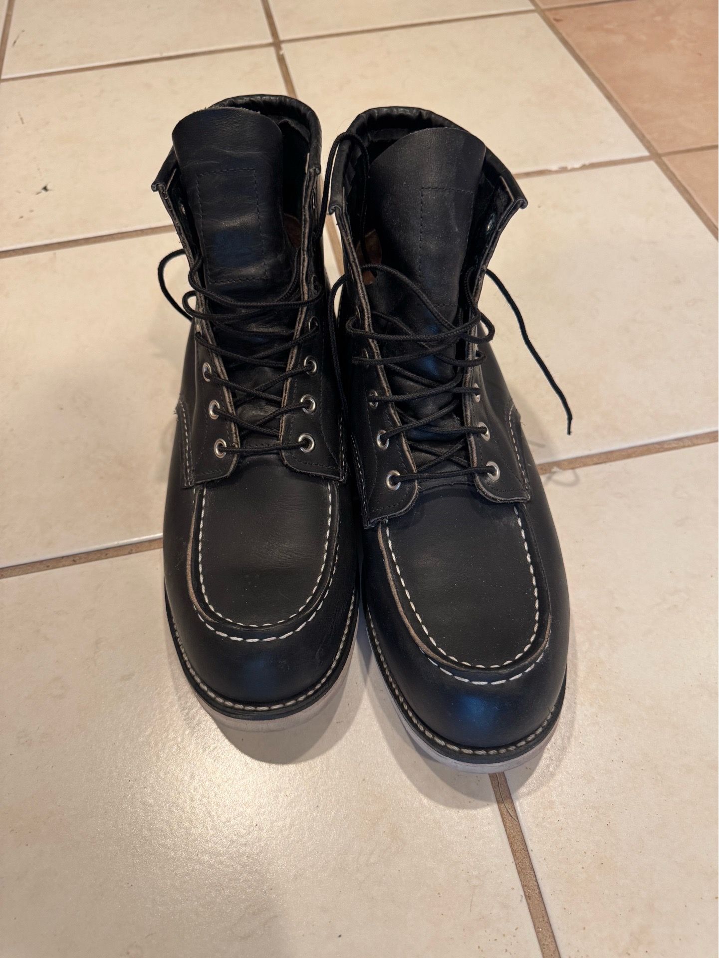 Redwing Boots Size 11 - Black & White
