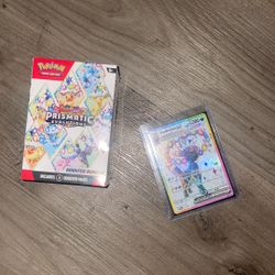 Umbreon ex - 176  Promo Cards And Prismatic Evolutions Booster Bundle