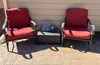 Two Patio Chairs in Excellent Condition