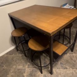 Table And Stools