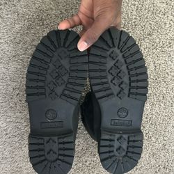 Black Timberlands 