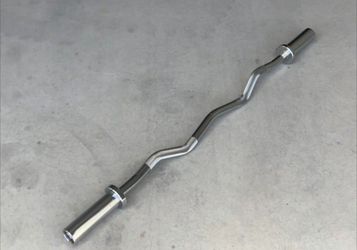 New Ez Curl Bar Barbell For Your Weights