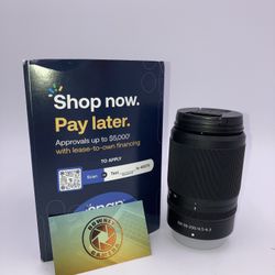 Nikkor DX 50-250mm F4.5-6.3 Preowned Lens