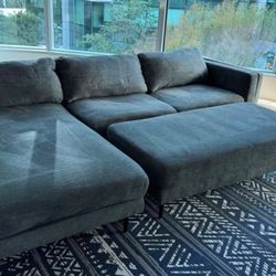 2 Piece Sectional Couch