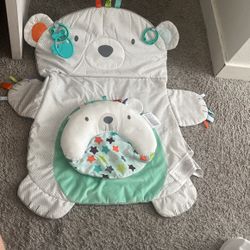 Bright Starts Tummy Time Prop & Play Mat