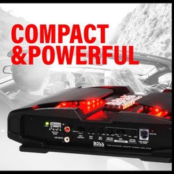 BOSS Audio Systems PT1000 2 Channel Car Amplifier 