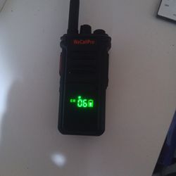 WECALLPRO 10W Long Range Walkie Talkies for Adults with Digital Display Remaining Battery GSMR Radio