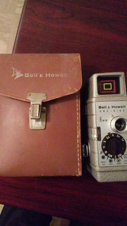 Bell & Howell 8 mm movie camera