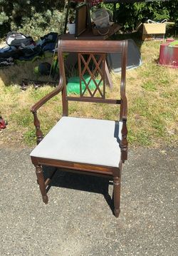 Wood chair