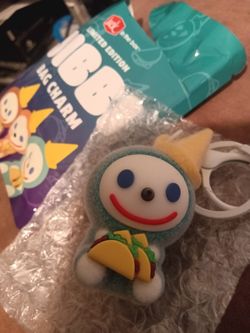 Jibbi bag charm drippy jack n the box