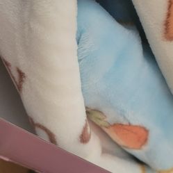 Baby Plush Thick Blanket 50x60 Super Soft And Heavy