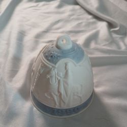 Vintage Lladro Collectible 1990 Christmas Bell