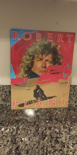 Robert Plant tour concert program