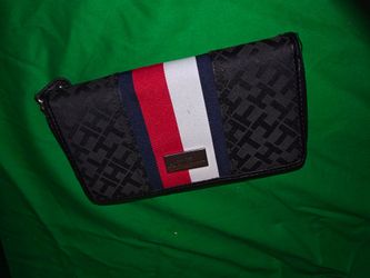 Tommy Hilfiger Monogram Clutch Wallet