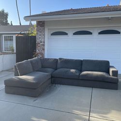 Grey Cloud Modular Sectional Couch 