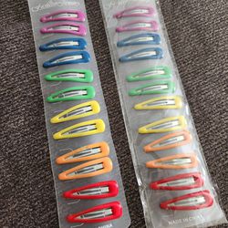  FREE Hair Clips Assorted Colors