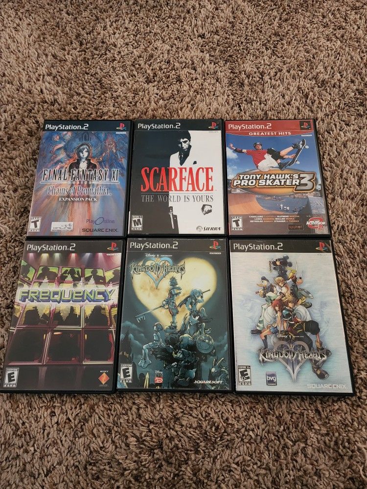 Playstation 2 PS2 Video Games