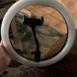 Ring Light, Stand And Bag