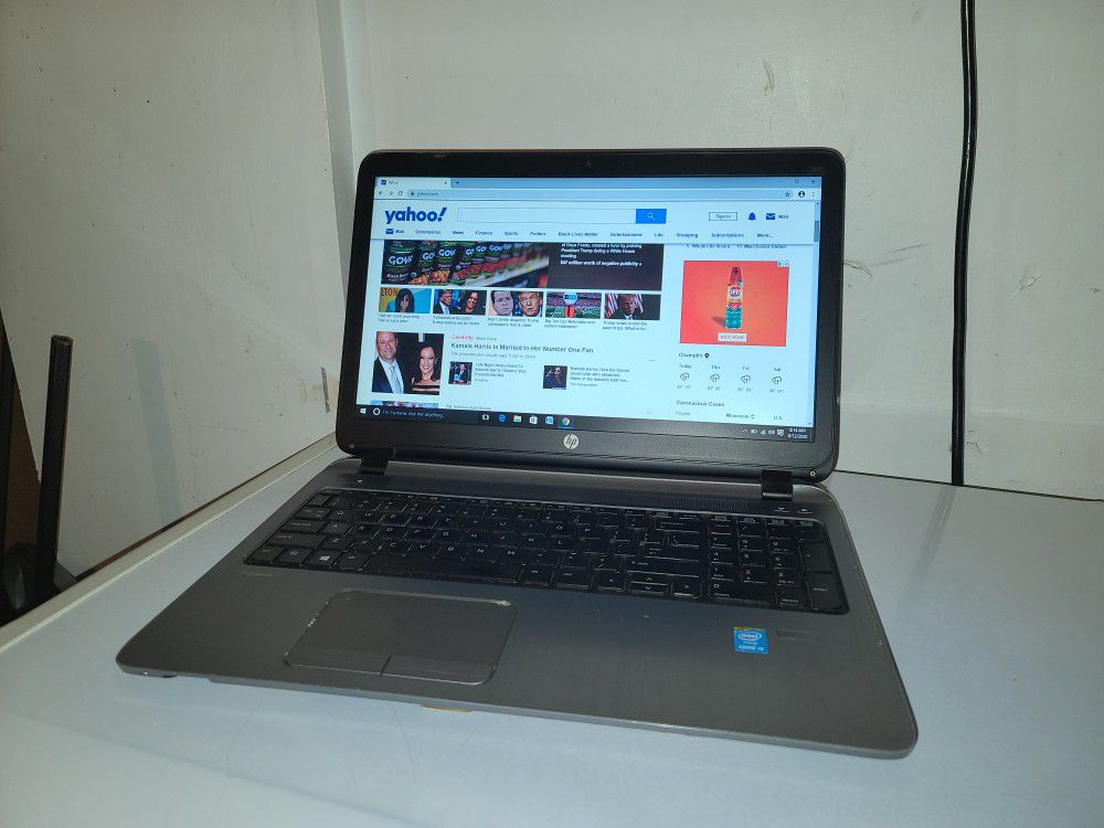 Fast HP Probook 450 Laptop. Core i5. Webcam. 15.6 Inch. Wireless.