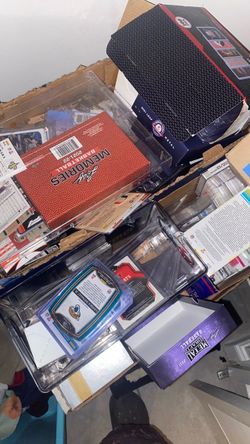 Mixed Sports Trading Card Lot with Boxes