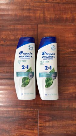 Head And Shoulders Pyrithione Zinc 2 In 1 Dandruff Shampoo And Conditioner: TEA TREE OIL; 12.5 oz Each (2 For $10)