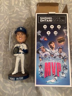 Ohtani Bobblehead Silver Edition Bobblehead Dodgers