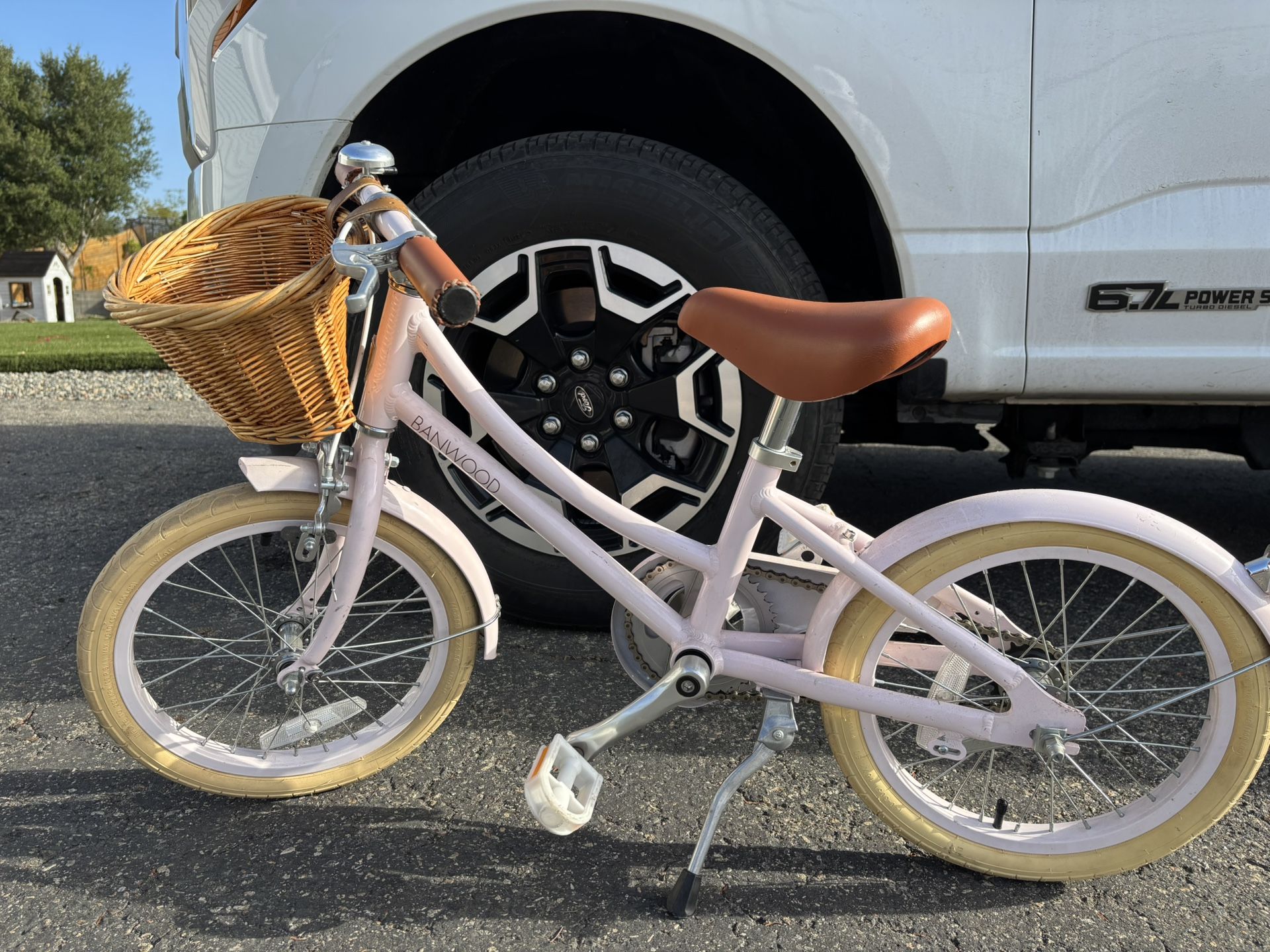 Banwood Pink Girls Beach Cruiser Style 16” Bike