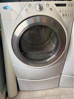Whirlpool dryer(gas), see note for washer WGD9400SW2