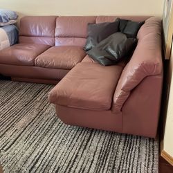 Italian Leather sofa