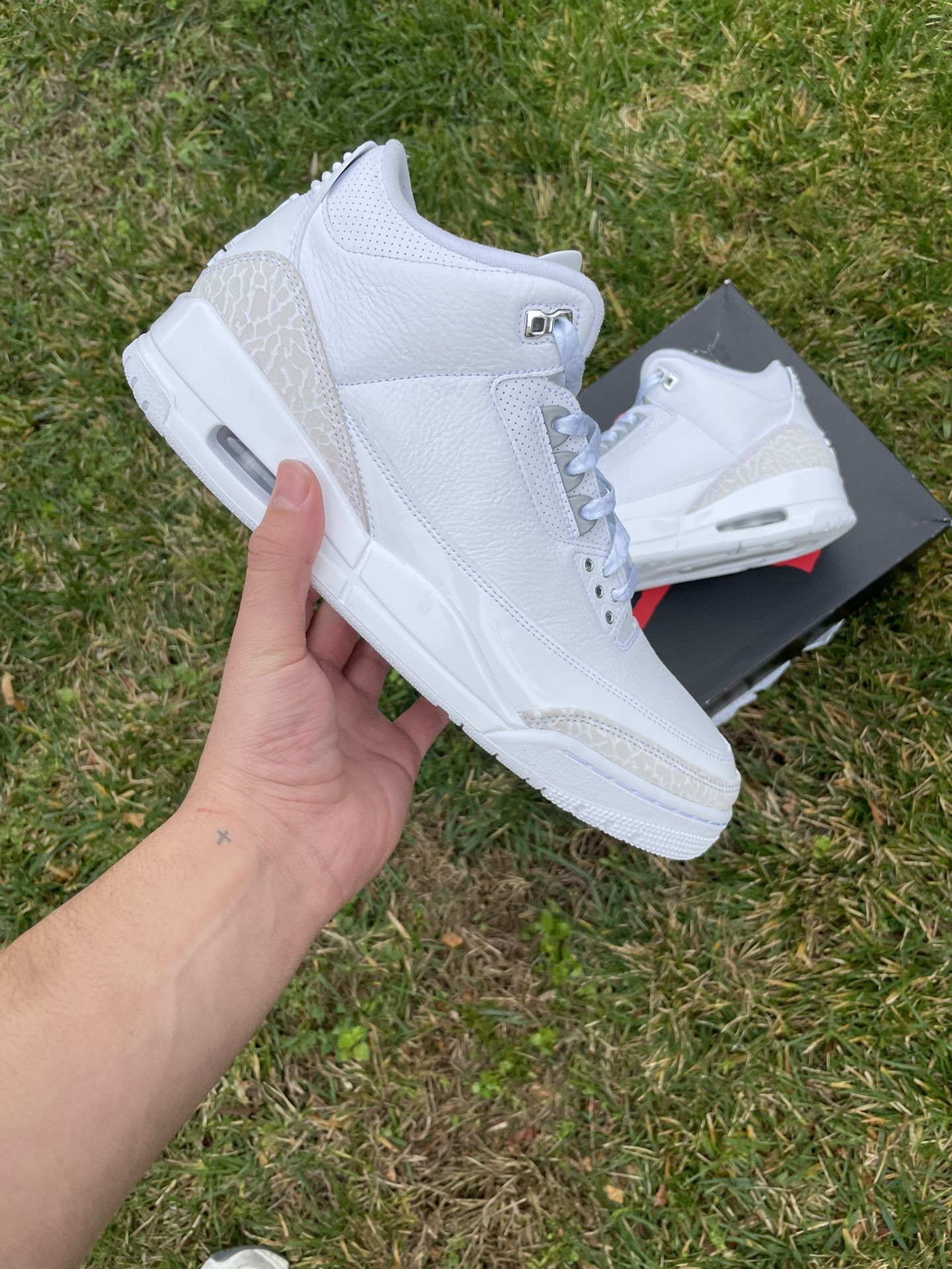 Jordan 3 Retro ‘Pure money’ Size 12 Mens