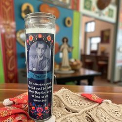 Custom Day of The Dead Candle
