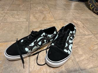 Glow in the dark vans size 10 1/2 men