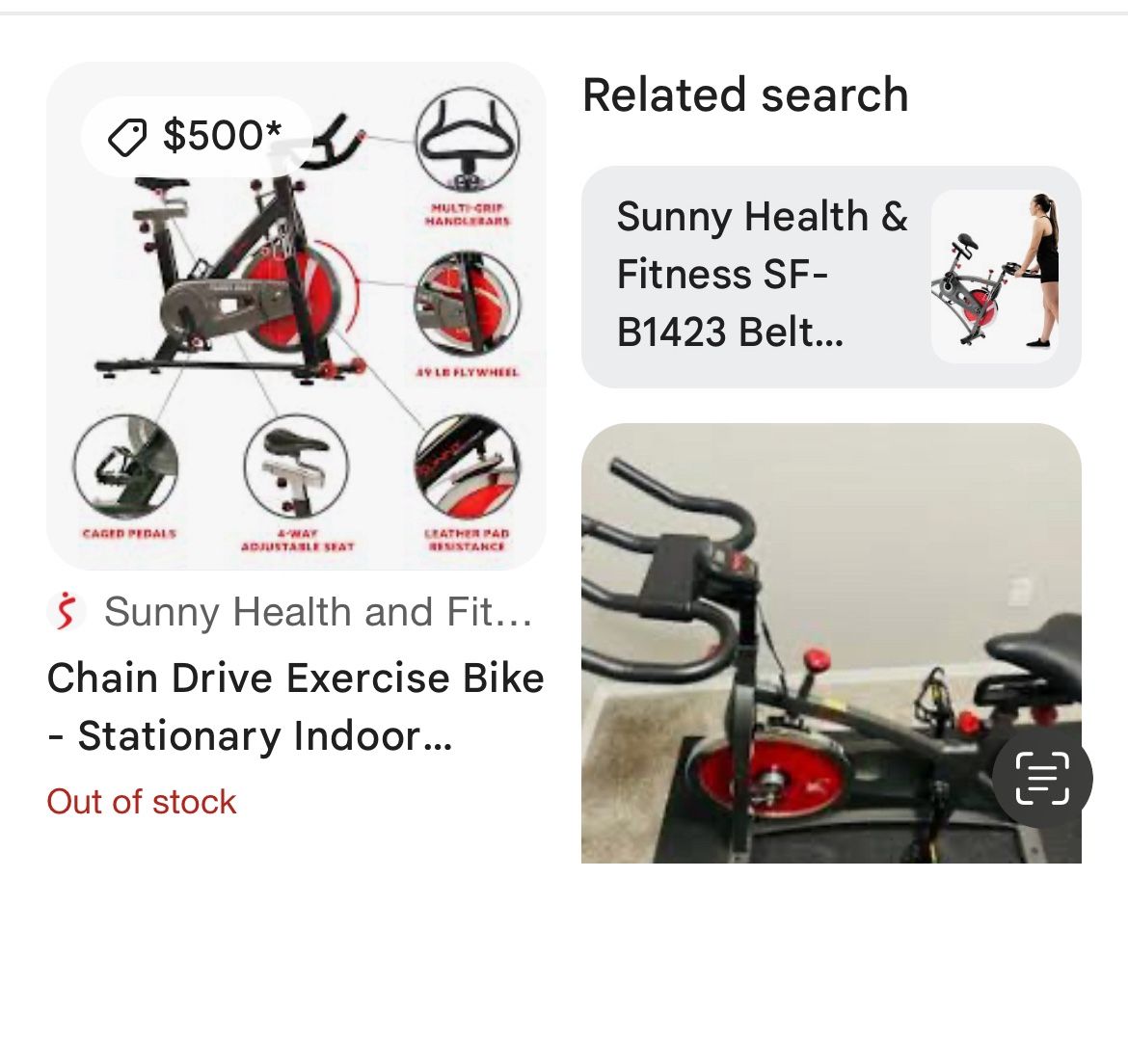 EXERCISE BIKE STATIONARY IN AND OUT EXCELLENT CONDITION