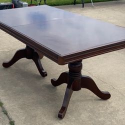 Wooden Dining Table - Seats 6 (NO CHAIRS)