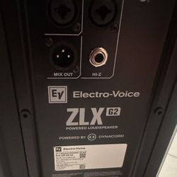 Electro-Voice ZLX G2 15″ Powered Speaker – Excellent Condition