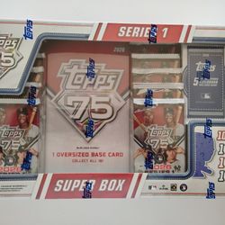 Topps 75 2026 Series 1 Super Box!