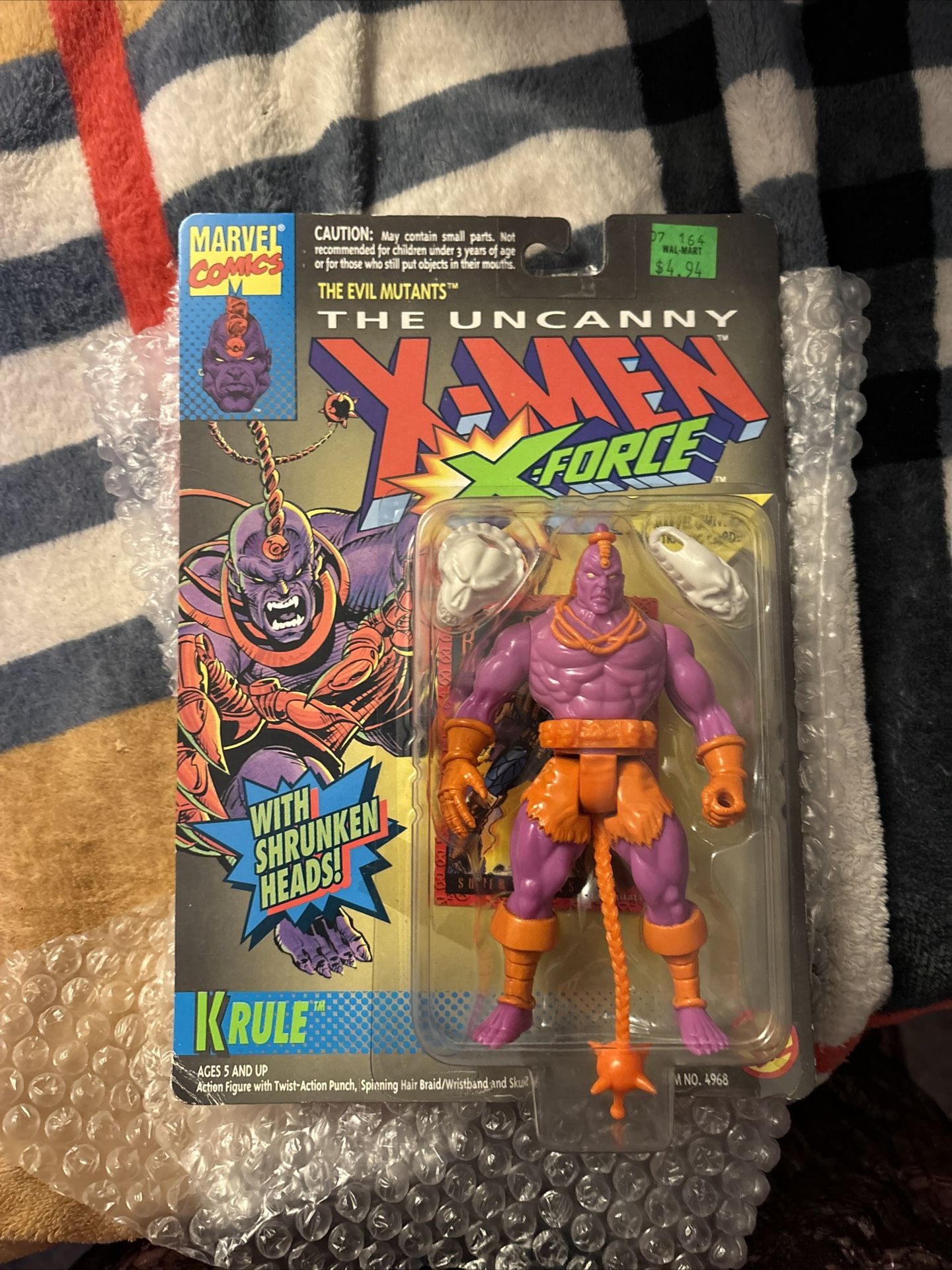The Uncanny X-Men X-Force K Rool With Shrunken Heads.  #386