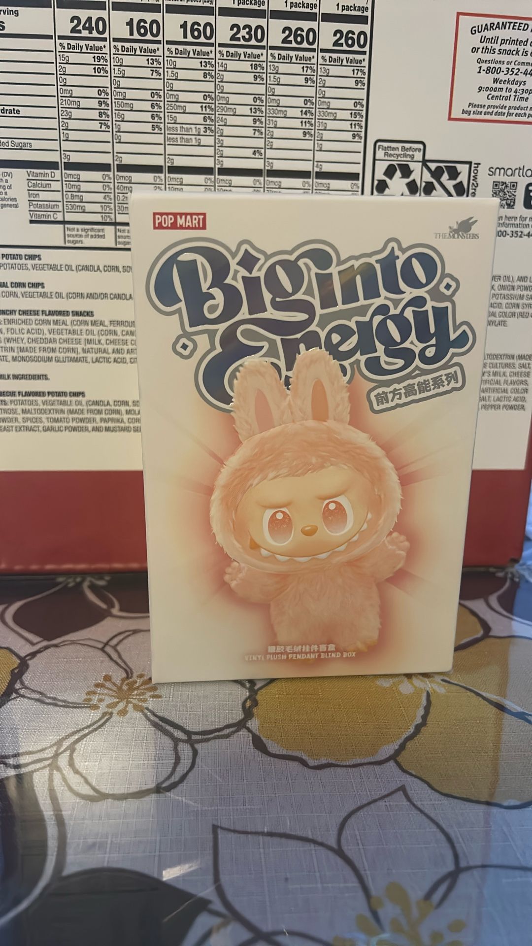Big Into Energy Labubu-Love