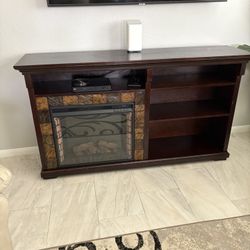 Console Table With Fireplace 