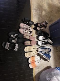 Box of Womens Shoes