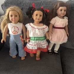 American girl dolls
