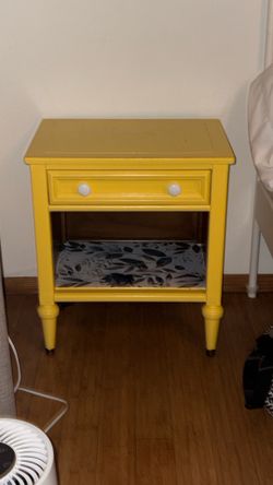 Unique side table /nightstand