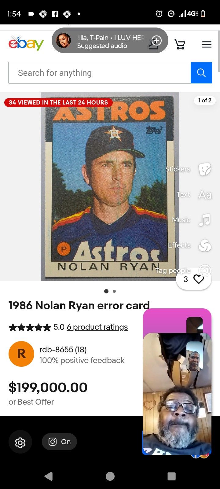 Nolan Ryan Baseball Card Every Pose I Have Each One Up There I Also Have The Nolan Ryan Error Cord About Three Of Them In Excellent Condition Never Be