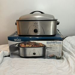 Rival 20 Quart Roaster Oven - Perfect Working Condition