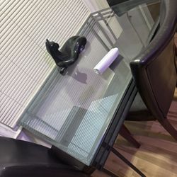 Glass Table With Chairs 